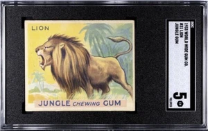 1933 Jungle Gum #31 Lion SGC 5 - Picture 1 of 2