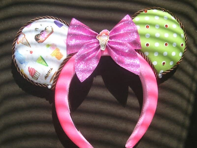 Disney ears women teen girls headband pink green iced treats - Изображение 1 из 4