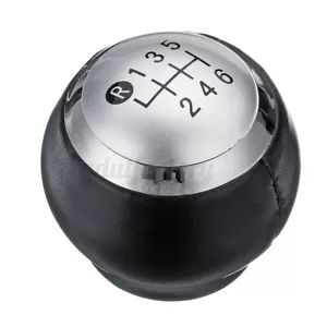 For Toyota Auris Avensis Corolla Rav4 Yaris 6 Speed Gear Shift Stick Knob Chrome - Picture 1 of 8