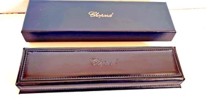 Chopard para una pulsera o reloj joyero caja de presentación caja vacía negra - Imagen 1 de 5