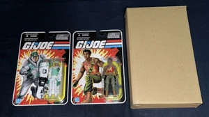 Gi Joe Iceburg & Big Lob Hasbro Actionfiguren Club Exclusives mit Versandtasche - Bild 1 von 8