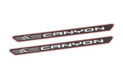 2023-2026 GMC Canyon Front Door Sill Plates with Canyon Script 84937997 GM OEM - Image 1 of 3