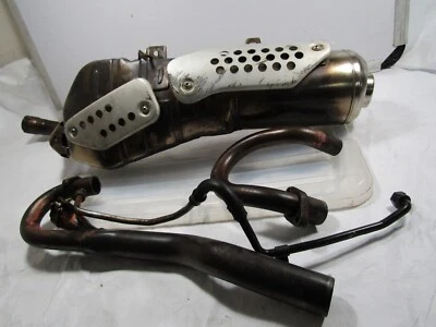 BMW 1999 F650 F 650 Funduro OEM Exhaust Header Muffler Pipe - Image 1 of 4