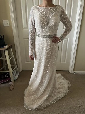 galina signature wedding dress - Image 1 of 3