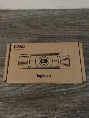 Logitech C920e HD 1080p Webcam 2 Megapixels Black, 960-001384 - Image 1 of 3