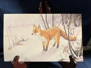 Fox Holiday Card - “Winter Fox” - Picture 1 of 5