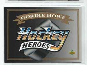 Gordie Howe 1992/93 Upper Deck Heroes Card - Picture 1 of 2