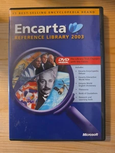 Microsoft Encarta Reference Library 2003 - DVD-ROM For PC - Pre-Owned - Picture 1 of 2