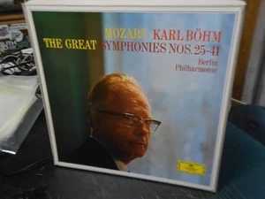 Mozart Die großen Symphonien Karl Bohm Berliner Philharmoniker (7x Vinyl LP Box) NM/M - Bild 1 von 7