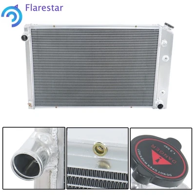 Radiador de aluminio de 4 filas para Chevy C/K 20/10/30 1973-1987/Blazer 1973-1991 Foto 1 de 4