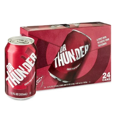 超值雷霆博士苏打水,12 液量盎司,24 包罐子免费送货 — 第 1/3 张图片