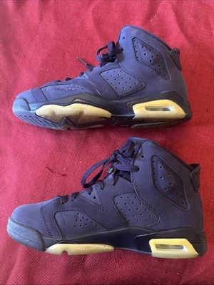 Nike Air Jordan 6 Retro GG 'Purple Dynasty' 543390-509 Size 7Y - Image 1 of 4