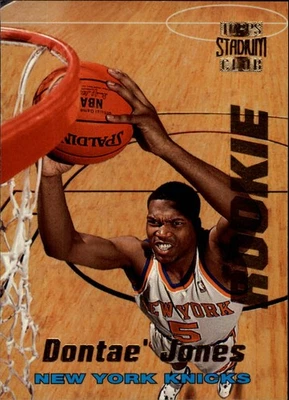 1996-97 Stadium Club Rookies 1 #R18 Dontae Jones - BSK - Image 1 of 2