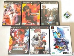 Lotto 6 giochi PS2 The King of Fighters Maximum Impact Neo Wave CAPCOM vs SNK Giappone - Foto 1 di 23