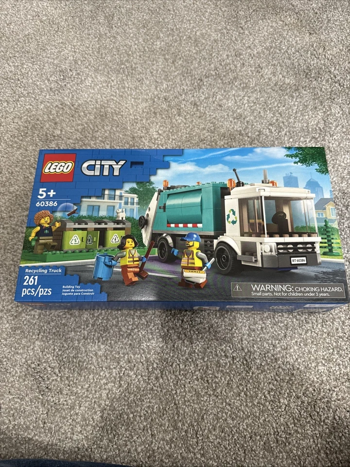 LEGO 60386 Camión de Reciclaje | Juego de Ciudad | Nuevo y Precintado Foto 1 de 2