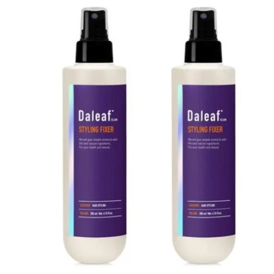 Daleaf Glam Styling Hair Fixer 400ml (200ml / 6,7oz * 2ea) - Langanhaltender ...