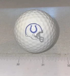 Logo Golf Ball - (NFL INDIANAPOLIS COLTS) HORSESHOE FOOTBALL HELMET - Wilson - Picture 1 of 2
