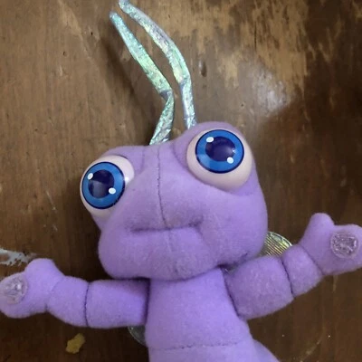 Peluche A Bugs Life Princess Dot Mattel 1998 Disney Pixar Talking Purple Ant FUNCIONA Foto 1 de 4