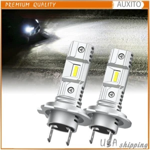 AUXITO Super Bright H7 LED Headlight Kit High Low Beam Bulbs 30000LM 6500K White - Picture 1 of 11