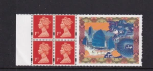 GB 1997 HB13 Booklet Pane SG 1671la Hong Kong Stamp Exhibition Label MNH - Picture 1 of 1
