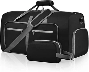 Borsone da viaggio donna grande - borsa da palestra weekender trasporto notte - Foto 1 di 12