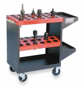 Huot 36 Tool Capacity 50 Taper Size ToolScoot CNC Tool Cart 13950 - Picture 1 of 1