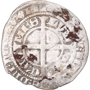 [#342499] Moneta, Francia, Fiandre, Luigi II de Mâle, Gros, 1346-1384, VF (30-35),  - Foto 1 di 2