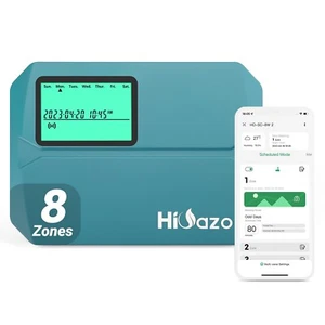 Lawn Smart Sprinkler Controller Watering Timer 8 Stations WiFi Irrigation System - Picture 1 of 10