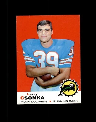 1969 Topps Football Card Set Break #1 thru 263  You Pick - Complete Your Set - Image 1 of 4