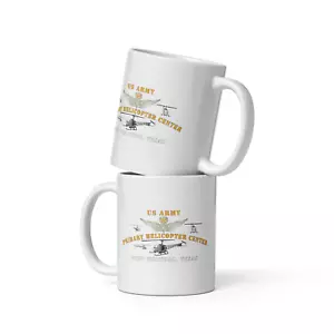 Taza blanca brillante - Fort Wolters, Texas - Escuela primaria de helicópteros del ejército - Imagen 1 de 9
