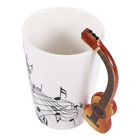 novelty guitar handle ceramic cup  spectrum coffee milk tea cup2302