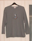 Disney Store Jumper L  Grey With Minnie Mouse Motif