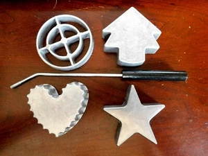 Vintage - Happy Day Pastry Shell & Rosette Mold with Handle #5831 - Picture 1 of 3