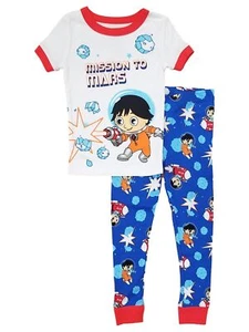 Ryan's World Boys "Mission To Mars" Pajamas T-Shirt & Bottoms Sleep Set - Picture 1 of 1