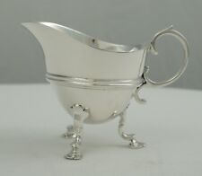 Good Sterling Silver Reproduction George II, 1730s Cream Jug, London 1901, 153g.