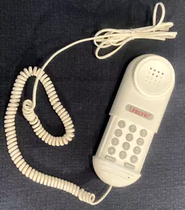 Vintage White Unisonic TP-102Q Touch-Tone Phone-Tested, Works Great, Never Used! - Picture 1 of 11