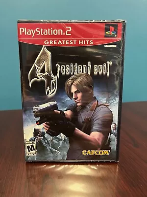 Resident Evil 4 (Greatest Hits) SEALED! BRAND NEW! (Sony PlayStation 2, 2005)  - Image 1 of 4