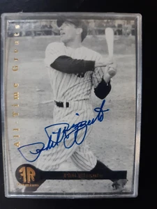 Phil Rizzuto Yankees 1995 Front Row Autogrammkarte #/2000 mit COA - Bild 1 von 2
