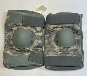 Military Digital CAMO ELBOW PADS Biking Paintball Hunting Adult SIZE MEDIUM NEW - Picture 1 of 8