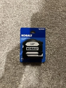 Kobalt 12ft Tape Measure White #6274101 NEW - Picture 1 of 2