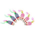 6 Pcs Kitten Catnip Toy Activity Simulation Mouse and