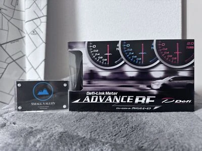 Defi DF10202 ADVANCE BF Oil Pressure Gauge Red 60mm JDM ICON Meter Genuine - Image 1 of 4