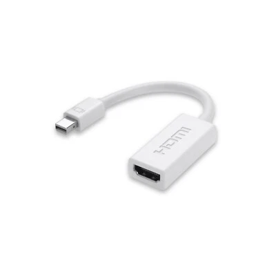 BELKIN CABLE MINI DISPLAYPORT TO HDMI ADAPTER DISPLAY PORT FR MACBOOK F2CD021EB - Image 1 of 2