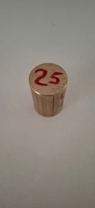 25 mm Ronde Messing Rundstab Scheibe Vollmaterial Rundprofil - Bild 1 von 3