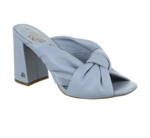 Sam & Libby Women's Dress Jovanna Slip On Sandal Blue Size 9 - Picture 1 of 6