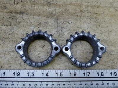 1982 Kawasaki KZ440 LTD Belt Drive K200-1. exhaust header clamps flanges - Image 1 of 4