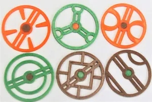 6x Color Changing Coaster Hot Coffee Tea Cup Modern Set 6 Color Change Coasters - Picture 1 of 5