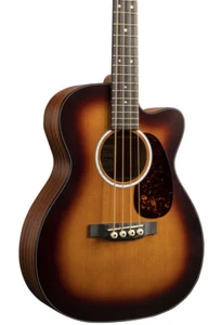 Martin 000CJR-10E Short-Scale 4-String Acoustic-Electric Bass Guitar, Sunburst - Picture 1 of 3