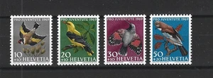 Switzerland 914 - 17 Birds (MNH) - Picture 1 of 1