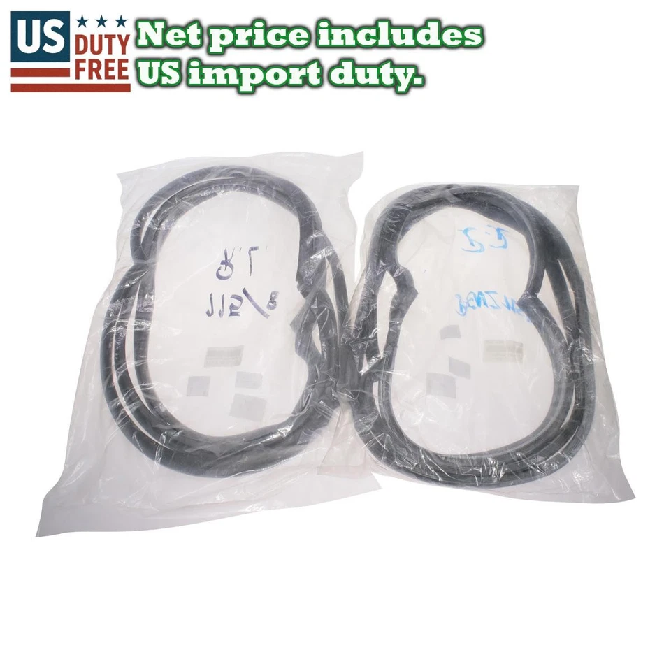 Juego de impermeabiliza puerta trasera para Mercedes Benz W115 4 puertas 200 220D 300D 1968-1976 Foto 1 de 4